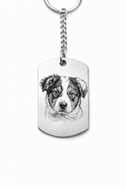 Porte - clé personnalisé Animal avec photo et texte gravé – Bijou personnalisé souvenir - BIJOUX SIGNATURE